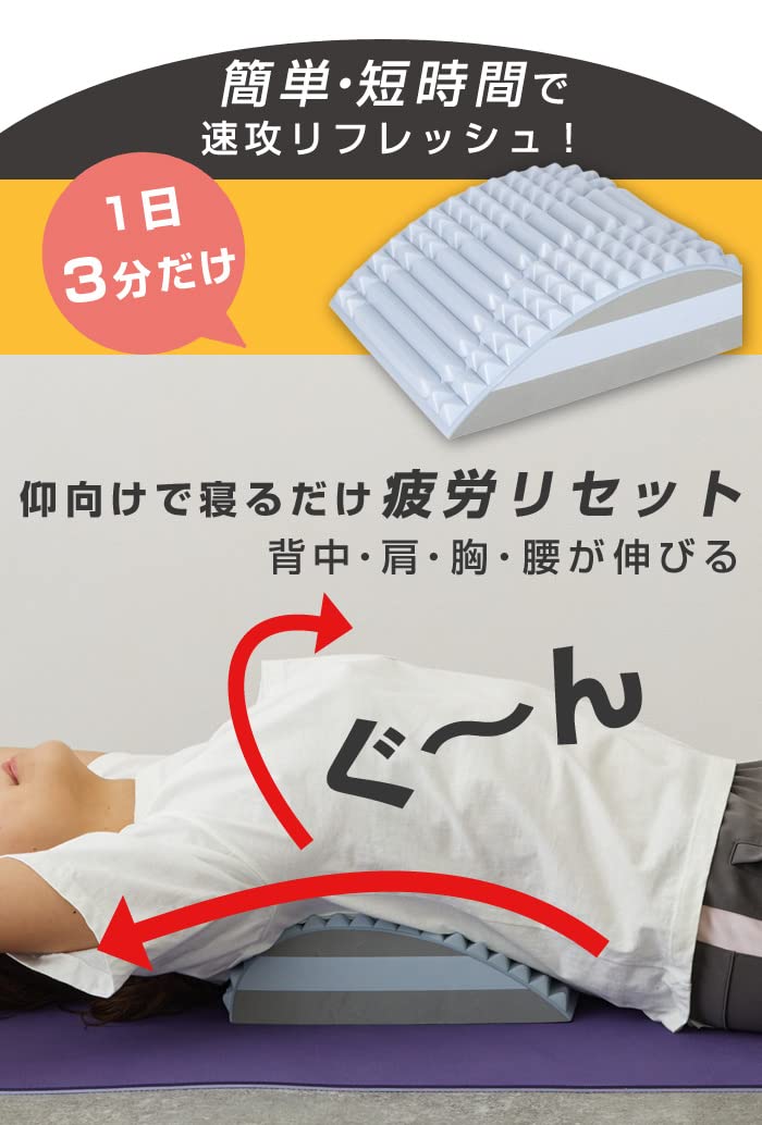 Amazon.co.jp: ストレッチボード バックストレッチャー 巻き肩 肩甲骨